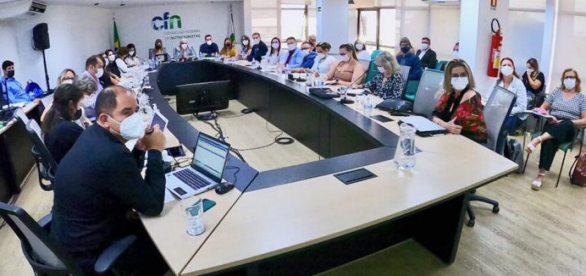 Sistema CFN/CRN reunido para debater ações pela valorização profissional e defesa da sociedade