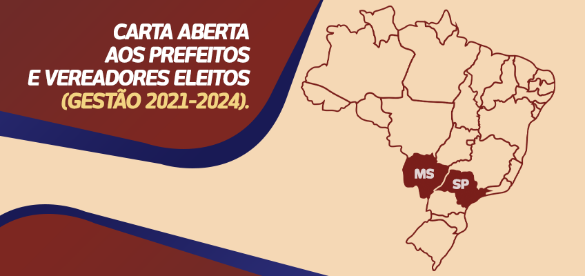 Carta aberta aos prefeitos e vereadores eleitos (Gestão 2021-2024)