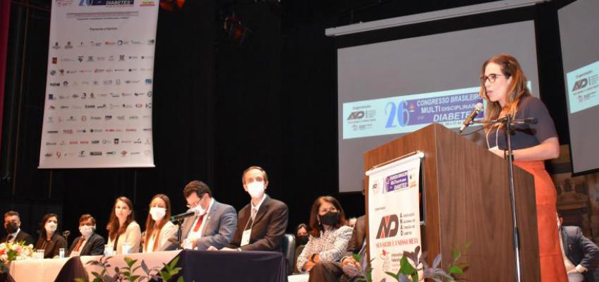 CRN-3 participa de congresso sobre diabetes